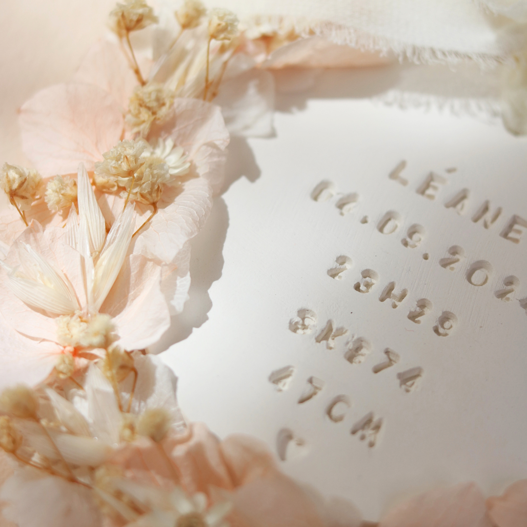 Composition Florale Rond Naissance