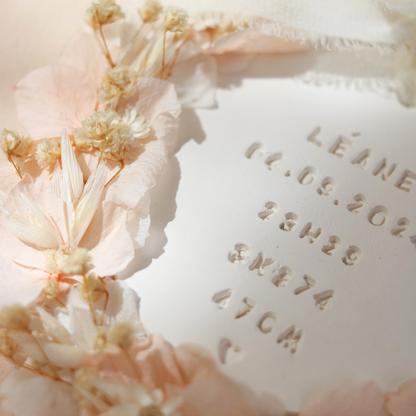 Composition Florale Rond Naissance