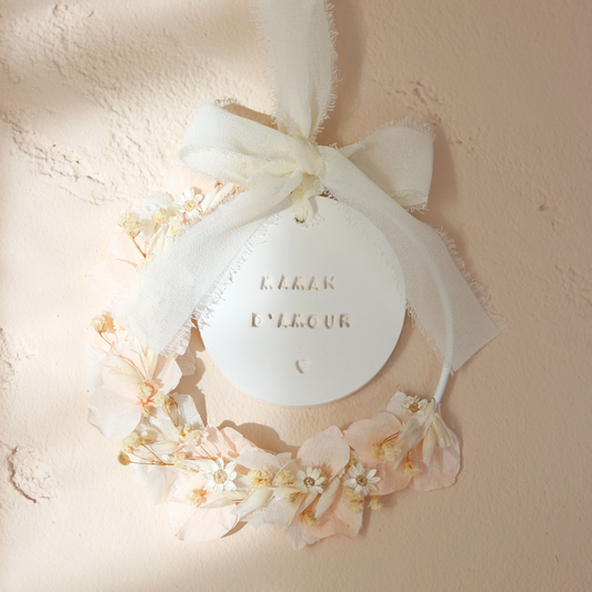 Composition Florale Rond Maman d'Amour