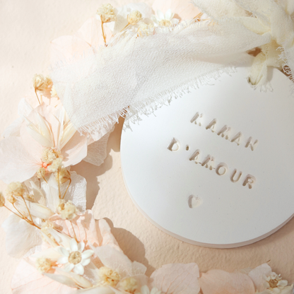 Composition Florale Rond Maman d'Amour