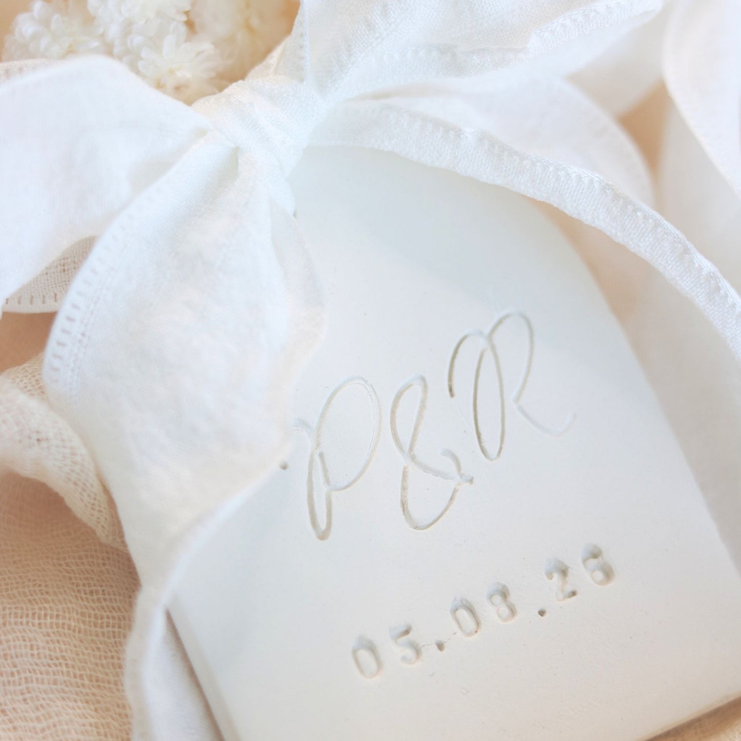 Cadeau Invité Mariage parfumé Noeud