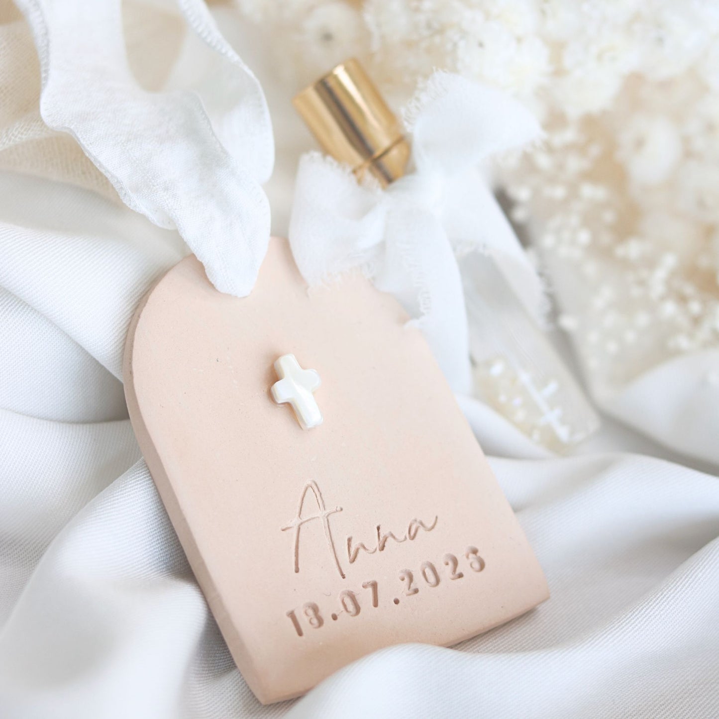 Cadeau Invité Baptème parfumé Arche