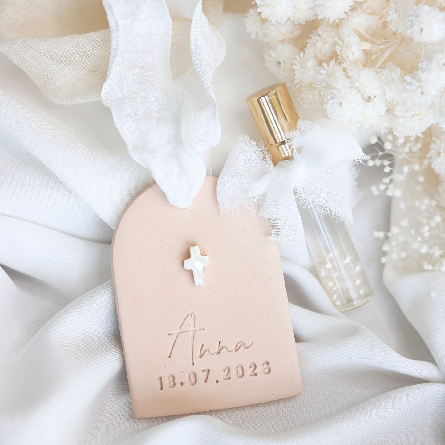 Cadeau Invité Baptème parfumé Arche