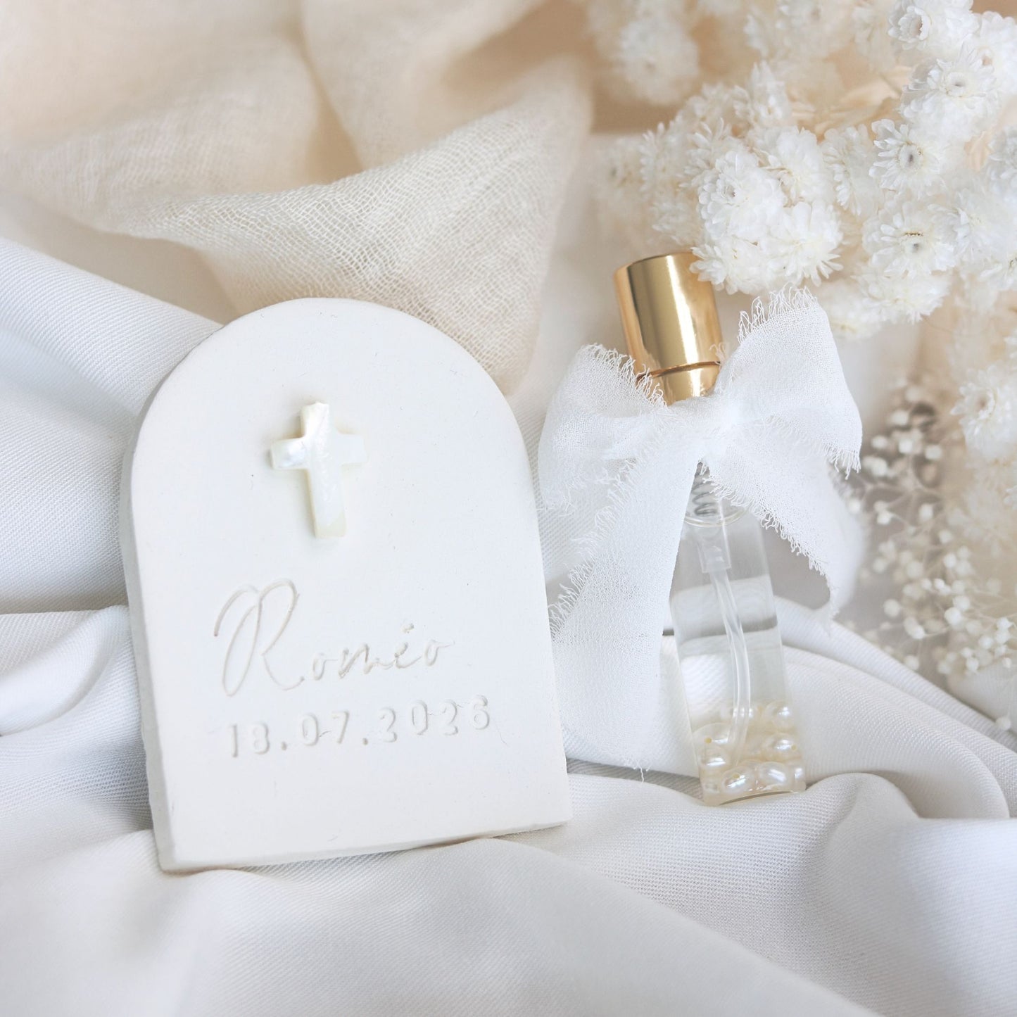 Cadeau Invité Baptème parfumé Arche